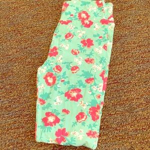 LuLaRoe floral leggings